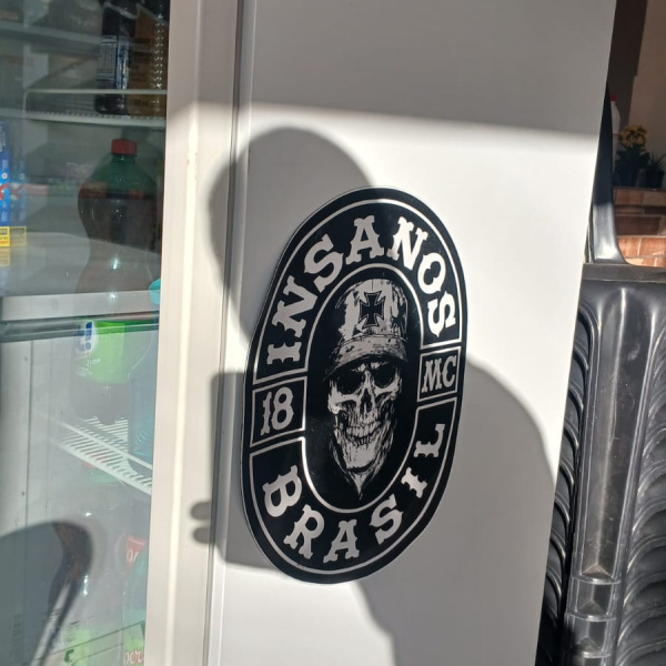 IMÃ Gigante CAVEIRA INSANOS MC 💀